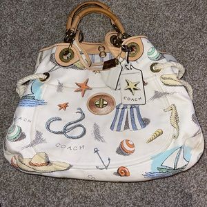 Coach Beach Tote Vintage